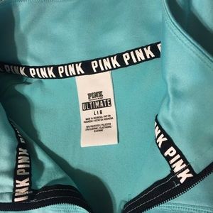 Pink vs ultimate half zip